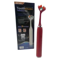 Акумуляторна зубна щітка Electric Toothbrush Best New з подвійною головкою