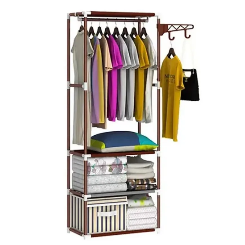 Шафа - органайзер NEW BOXY COAT RACK Збірна вішалка з полицями та гачками для одягу