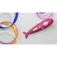 3D Ручка з трафаретами Дельфін Набір для дитячої творчості 3dPen Dolphin 9003