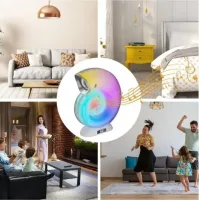 Багатофункціональна Bluetooth колонка L-39 • Настільна лампа з RGB-підсвіткою і Bluetooth-колонкою