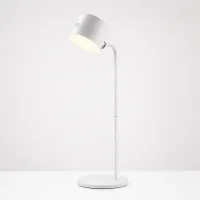Акумуляторна настільна лампа BL-T-006 4 Вт біла • Світлодіодна LED лампа BL-T-006 3в1 з акумулятором 1200 мАг, USB заряджанням, підставкою та прищіпкою