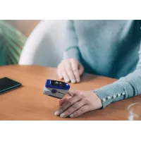 Пульсоксиметр Pulse Oximeter LK-87 на палец · Измерение уровня кислорода в крови · Пульсометр оксиметр электронный