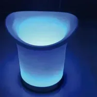 Световое ведро для льда Bucket Light с Bluetooth • LED ведро для напитков, бара, вечеринки, пикника и сервировки