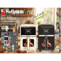 Аерофритюрниця Hoffmans HM-789 6,5 л • Сенсорний аерогриль-мультипіч Hoffmans 2000 Вт із 8 програмами приготування