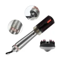 Гребінець-фен Hair Steam Brush INFRARED+SPRAY HOTairCOMB 3в1