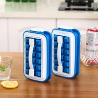 Льдница герметичная Fill&Carry Without Spilla 18 кубиков ∙ Контейнер – ледница ∙ Форма для льда