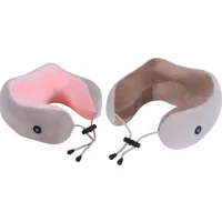 Масажна подушка U-shaped Massage pillow для шиї та спини інфрачервоний роликовий масажер