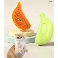 Парова щітка PET SPRAY BRUSH для вичісування вовни собак та котів з розпилювачем · USB зарядка
