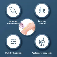 Портативний жіночий домашній фотоепілятор для тіла IPL Hair Removal Device для всіх типів волосся ∙ Жіночий лазерний епілятор для всього тіла IPL Hair Removal