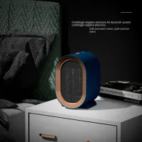 Портативний обігрівач AIR HEATER 1200W · Компактний настільний дуйчик · Міні тепловентилятор з керамічним нагрівачем / А 906-219