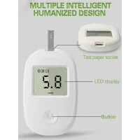 Глюкометр Glucose Meter GLM-76 ∙ Компактний глюкометр GLM-76 для вимірювання рівня цукру в крові