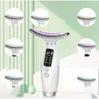 Мікрострумовий масажер Neck Beauty Device 26X-328 • Масажер для обличчя, шиї та тіла з мікрострумами для домашнього догляду за шкірою