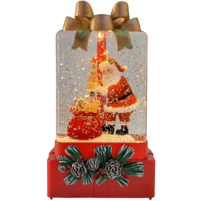 Новорічний нічник XMAS WDL-25010A Подарунок ∙ Нічник XMAS WDL-25010A у формі подарункової коробки