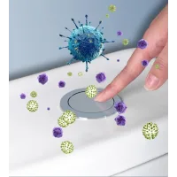Безконтактна сенсорна кнопка Sensor button для зливу бачка унітазу
