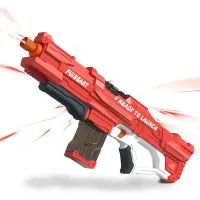 Водяний пістолет дитячий Combat Water Gun • Акумуляторний водяний бластер з автоматичним набором води для літніх ігор