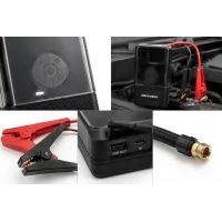 Пусковий пристрій 965A з компресором • Автомобільний Jump Starter 12V 4в1 з насосом 150 PSI, Power Bank і LED-ліхтарем