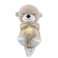Плюшева іграшка - нічник Видрочка Soothe Snuggle Otter · Іграшка для дитини Казкові сни з музикою, підсвічуванням, диханням