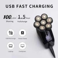 Електрична бритва для чоловіків 5 в 1 Electric Shaver для обличчя