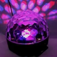 Світлодіодний диско шар Led Party Light Magic Ball RGB кольорова музика з пультом ДУ