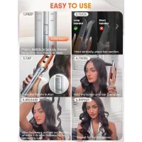 Автоматична плойка для волосся Hair Curler-Bella для локонів і кучерів • Стайлер для завивки волосся Hair Curler Bella з 3 температурними режимами 170–210°C