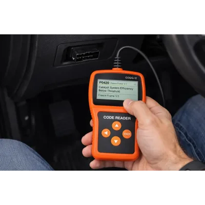Сканер MS309PRO OBD2 для діагностики автомобіля • Діагностичний інструмент OBD2 • Автосканер для зчитування помилок і тестер акумулятора