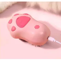Парова щітка Cat's Paw Pet Spa для вичісування шерсті з розпилювачем · USB зарядка
