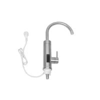 Проточний водонагрівач з дисплеєм Delimano RX-016 ∙ Хромований метал