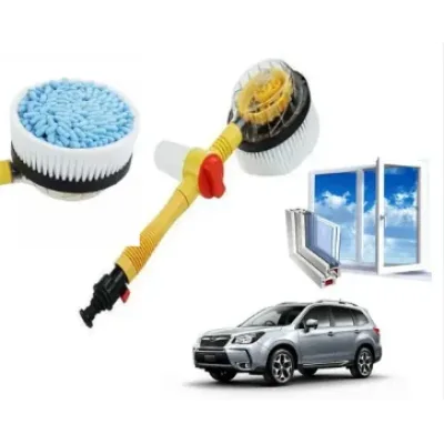 Насадка - щітка, що обертається для шланга Water Blast Cleaner Roto Brush високого тиску з резервуаром для миючого засобу