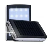 Повербанк на сонячній батареї UN-3101 SOLAR 20000mAh • Портативна мобільна зарядка Power Bank з LED ліхтариком для телефону, планшета та щоденного використання