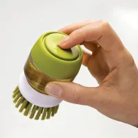 Щетка чистящая универсальная с дозатором моющего средства Joseph Joseph Palm Scrub