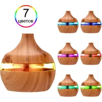 Зволожувач повітря Mini Atomization Humidifier з підсвічуванням ∙ Ультразвуковий кліматичний міні зволожувач для будинку