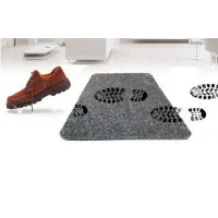 Коврик для обуви Clean Step Mat Супервпитывающий придверный коврик для пола, 70*45см