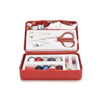 Компактний набір для шиття Insta Sewing Kit tasy ∙ Швейний набір для дому ∙ Нитки / голки / шпильки / ножиці / сантиметр / наперсток