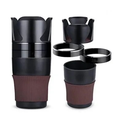 Автомобільний холдер підстаканник у машину Car holder Multi cup 5 в 1 ∙ Мультичашка – органайзер тримач склянок, напоїв, телефону та аксесуарів