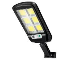 Вуличний настінний світильник Bailong Solar BL-T06-6COB на сонячній батареї з датчиком руху • Сонячний LED ліхтар Bailong Solar BL-T06-6COB 6COB для двору, саду, вулиці та фасаду