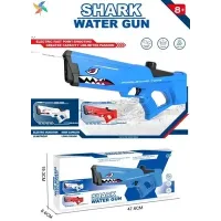 Водяний пістолет дитячий Shark Water Gun • Потужний водяний бластер для активних ігор на свіжому повітрі