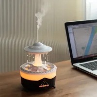 Ультразвуковой увлажнитель воздуха UFO Raindrop • Ультразвуковой увлажнитель воздуха Гриб с дождевой лампой