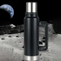 Кружка-термос Vacuum flask 970, 1400 мл · Термос туристический с чашкой из нержавеющей стали, арт. 67-889