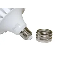 Акумуляторна LED-лампа AY-915 50W у патрон • Світлодіодна лампа з аварійним живленням для дому, дачі, гаража та відключень світла