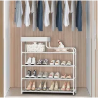 Стеллаж напольный для обуви CLOTHES RACK ∙ Полка - органайзер в прихожую для хранения обуви