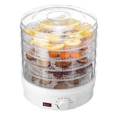 Сушка для фруктов Food Dehydrator 5 секций Happy Home SX-770 • Сушилка для овощей и фруктов на 5 поддонов, арт. 11-797