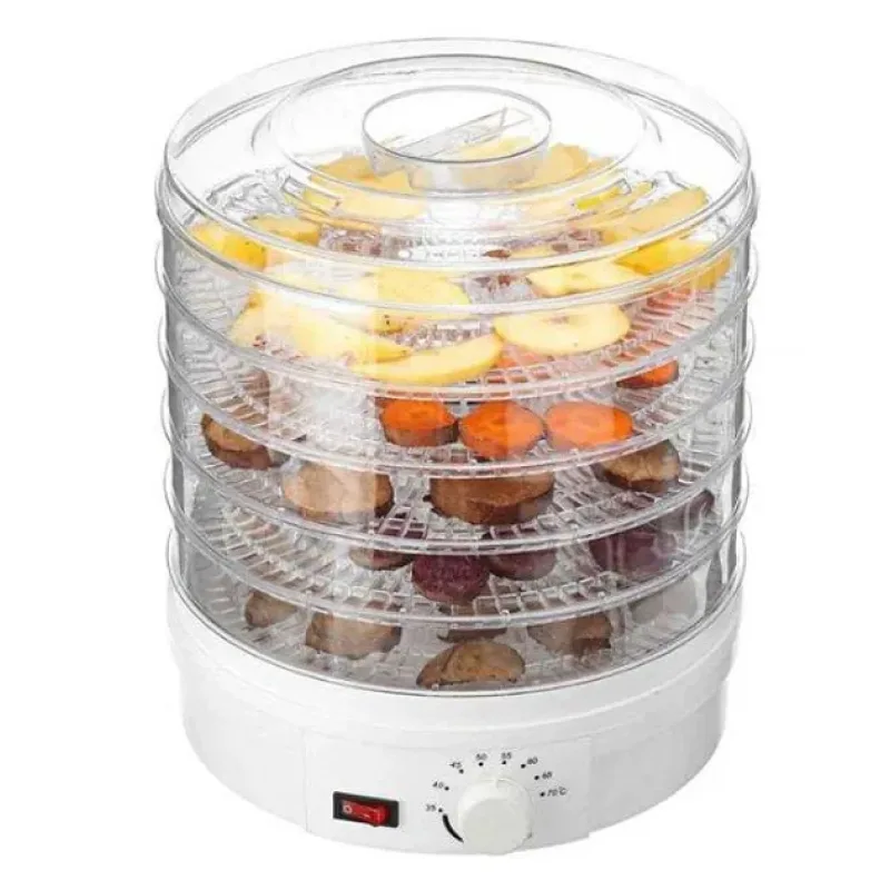 Сушка для фруктів Food Dehydrator 5 секцій Happy Home SX-770 • Сушарка для овочів і фруктів на 5 піддонів