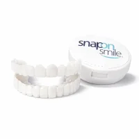 Знімні вініри для зубів Snap On Smile на 2 щелепи • Накладні вініри на верхню та нижню щелепу для красивої усмішки