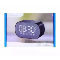 Bluetooth колонка с часами S15 BT ∙ Портативная беспроводная колонка с будильником, FM-радио, LED-дисплеем и поддержкой microSD