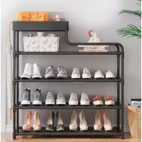 Стеллаж напольный для обуви CLOTHES RACK ∙ Полка - органайзер в прихожую для хранения обуви