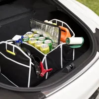 Автомобільний органайзер у багажник Car Boot Organizer Сумка з ручками в авто