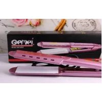 Праска - випрямляч для волосся Gemei GM-2957 Плойка з керамічним покриттям