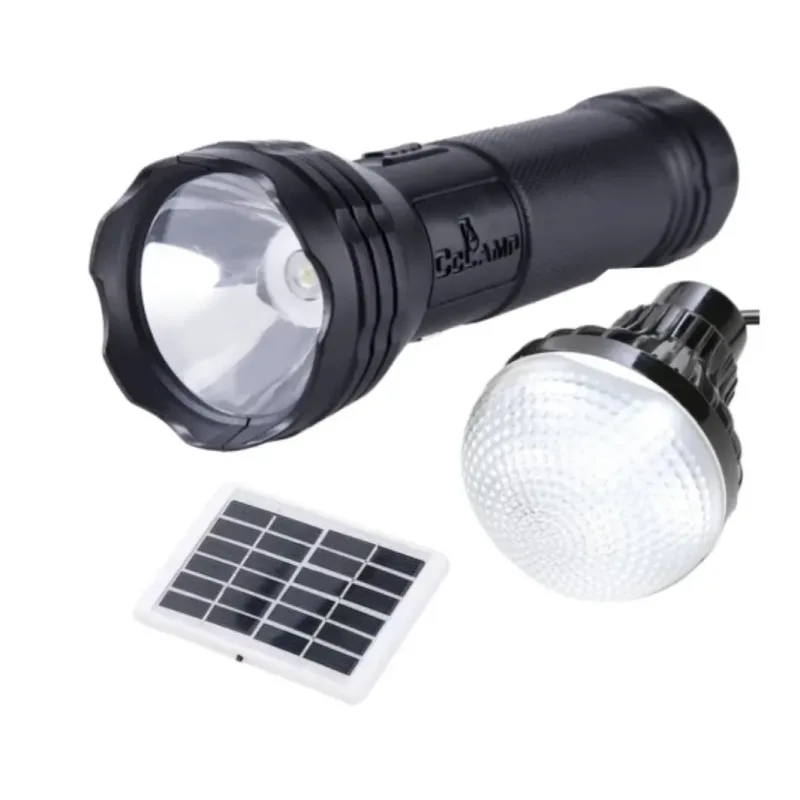 Портативний автономний світильник CL-038 для кемпінгу та дому ∙ LED-ліхтар CL-038 із сонячною зарядкою