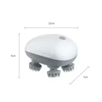 Акумуляторний масажер для голови Smart Scalp • Бездротовий міні масажер для росту волосся та зняття напруги
