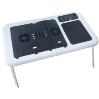 Підставка для ноутбука E-Table LD09 • Багатофункціональний складний столик з кулером